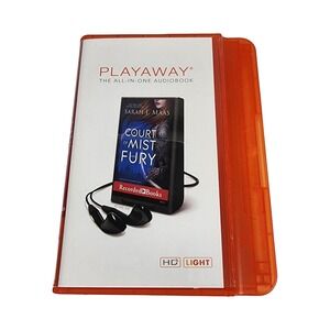 Sarah J Maas A Court of‎ Mist and Fury Playaway Audiobook ACOTAR Jennifer Ikeda